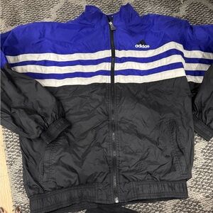 Adidas Purple and Black Jacket